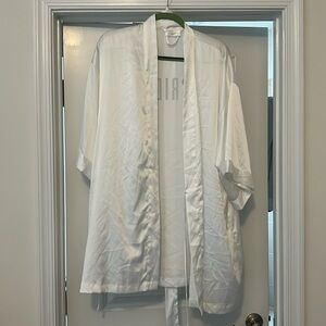 Bridal Victoria’s Secret robe